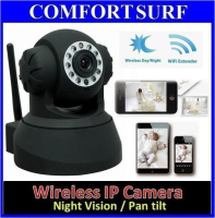 Bossan P2P Wireless / Wired CCTV IP Camera, Pan tilt 355 IR Night Vision